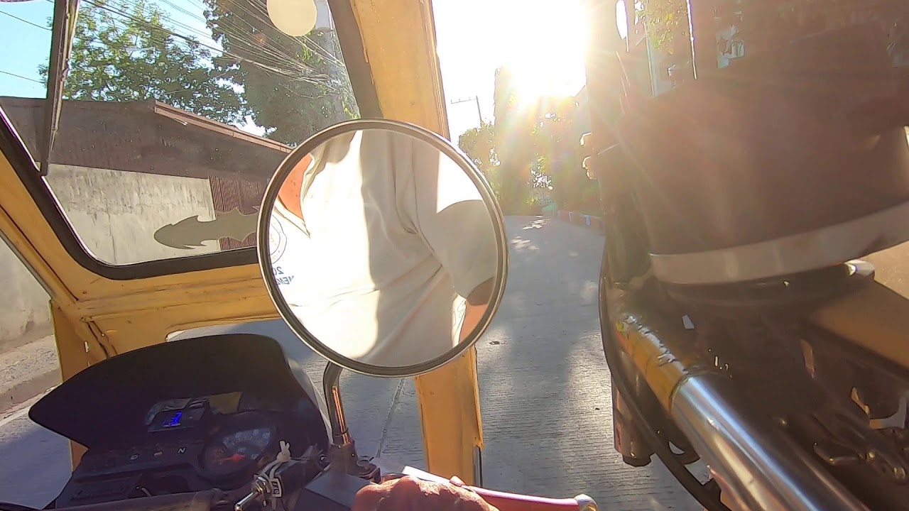 Philippines, tricycle ride from SM to Dela Costa Homes 3