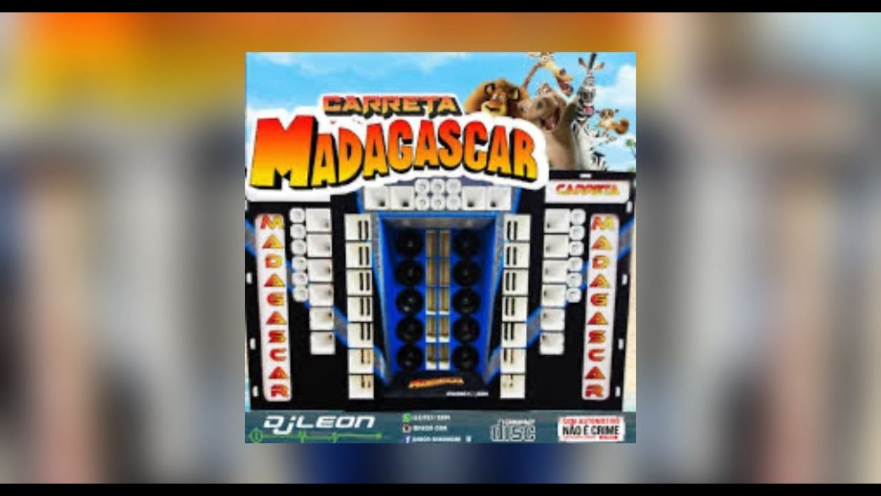 CD - CARRETA MADAGASCAR - CD COMPLETO [ DJ LEON ] PIQUE DE CUIABÁ 2025