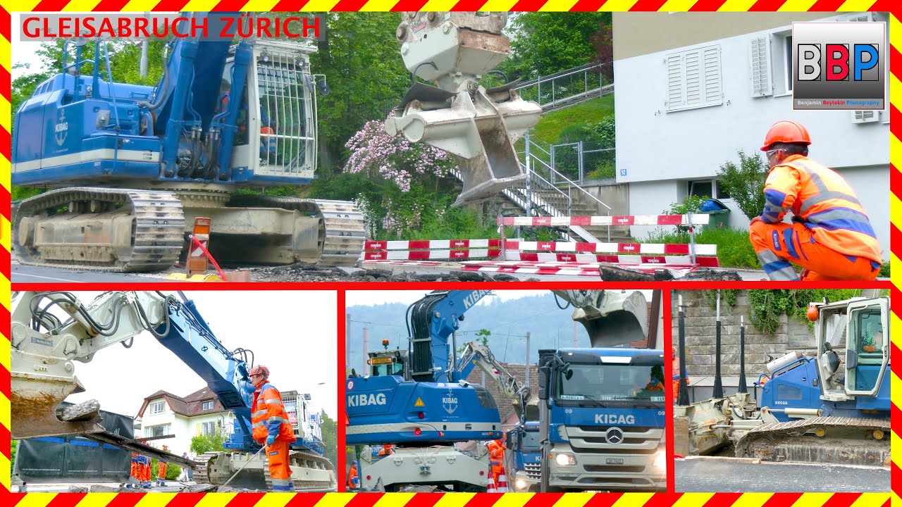 ⚠️ [DOKU] Gleisabbruch Limmattalstr., Zürich, 13.05.2023.