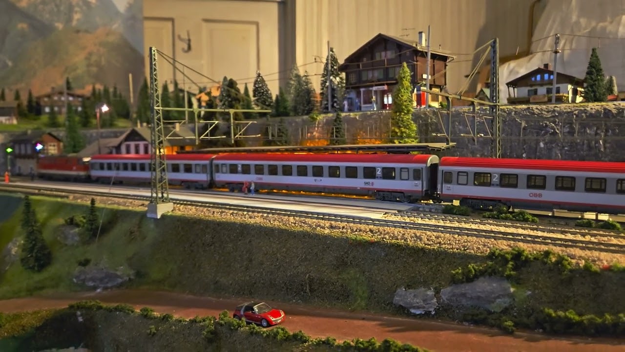 Rainy afternoon on the RhB and ÖBB Cargo