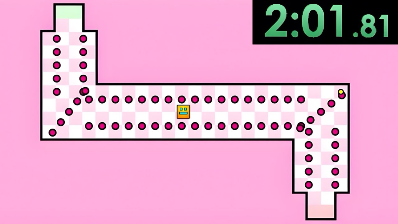 Самая сложная игра в мире v2 в Geometry Dash
