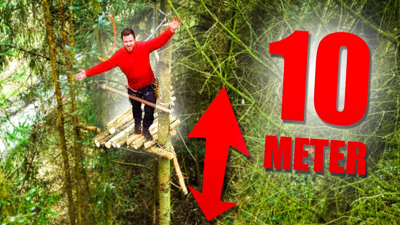WIJ BOUWEN EEN UITKIJKTOREN IN HET BOS VAN GOVERT!!