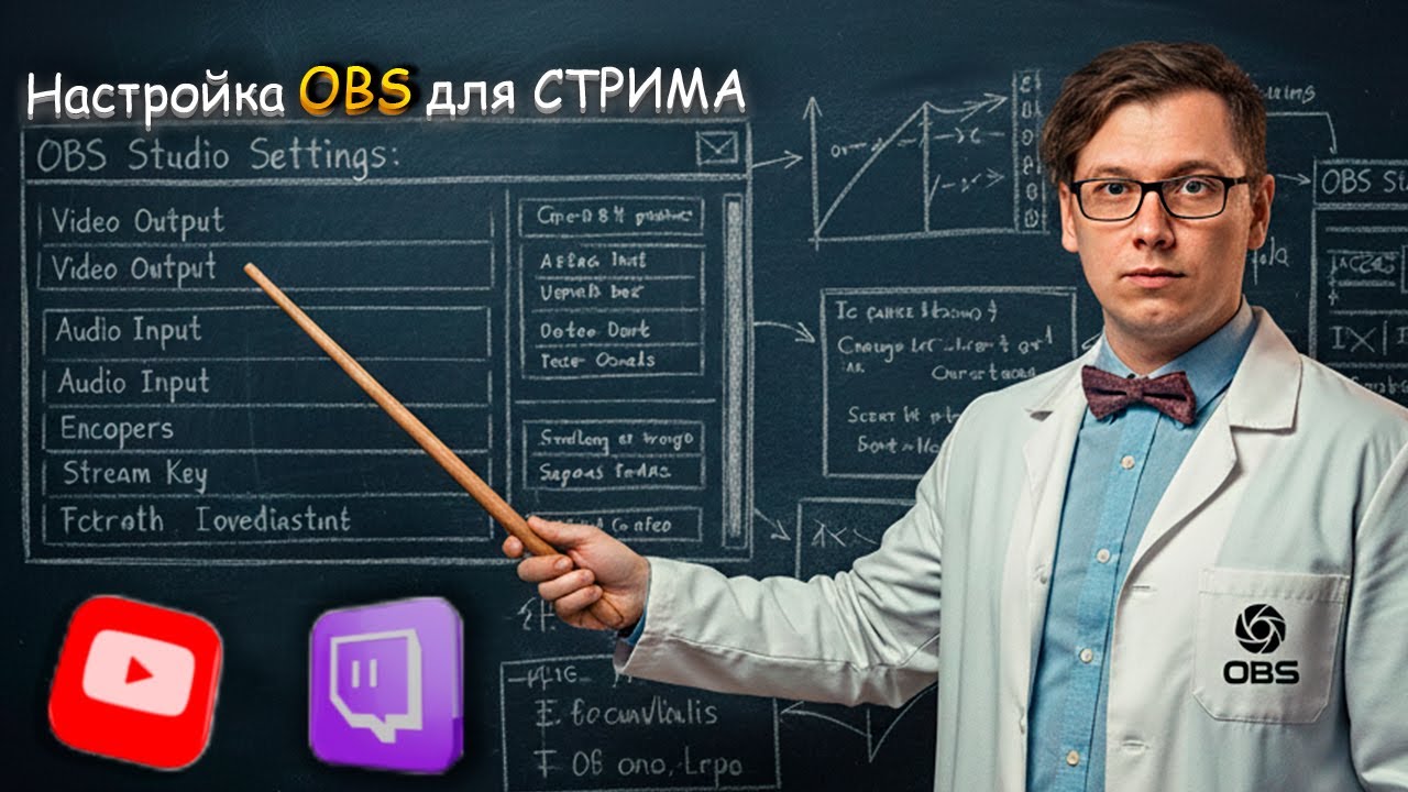 Идеальный Стрим в 2026: Настройка OBS (YouTube & Twitch) &ndash; Полное Руководство