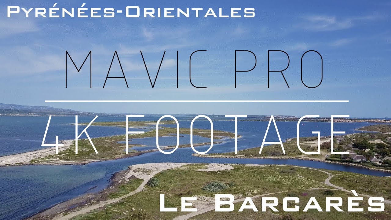 AMAZING LANDSCAPE - Le Barcarès [4K drone footage]