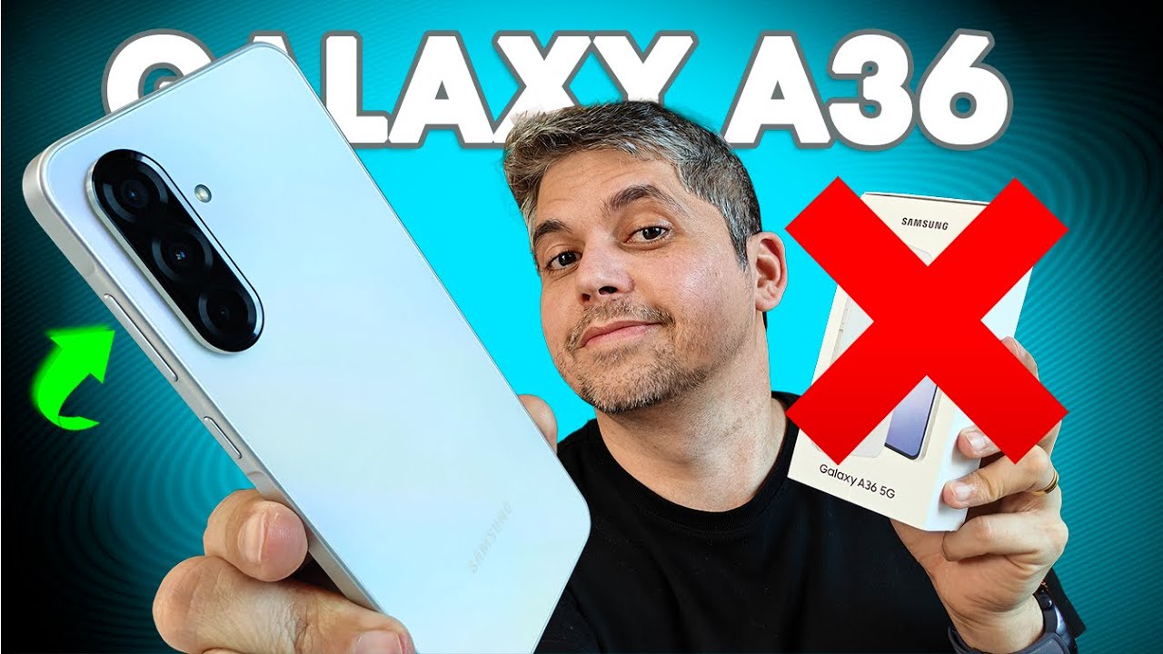 GALAXY A36 5G / O ERRO QUE A SAMSUNG QUER QUE VOCÊ COMETA!