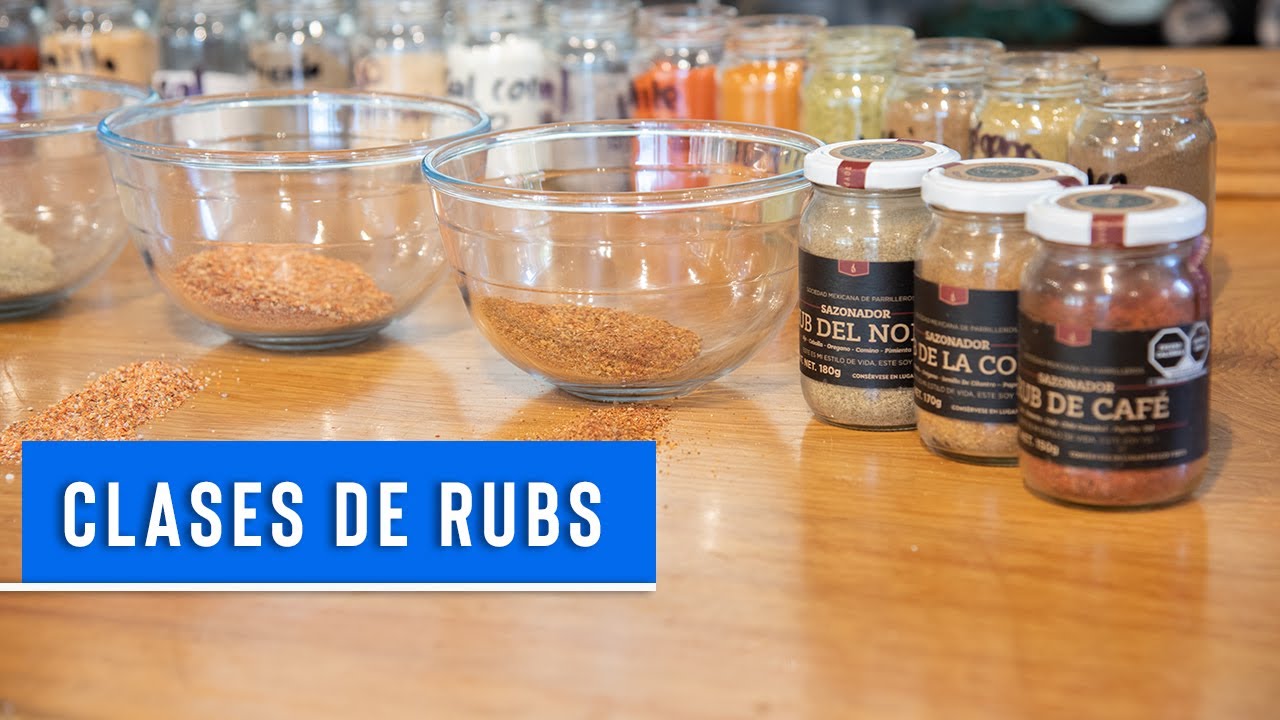 Clase de rubs - Cómo preparar rubs