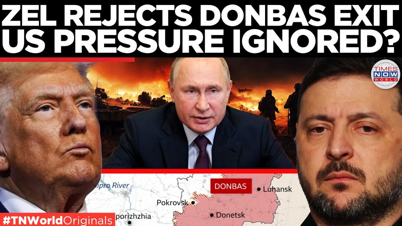 ZELENSKY DIGS IN: Rejects Donetsk Withdrawal, Torpedoes Ceasefire Talks Again | World News
