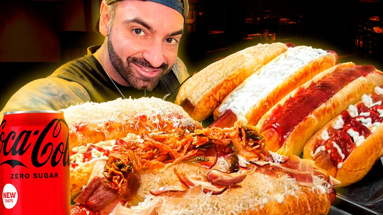 Pedi TODOS os HOTDOGS do RESTAURANTE!