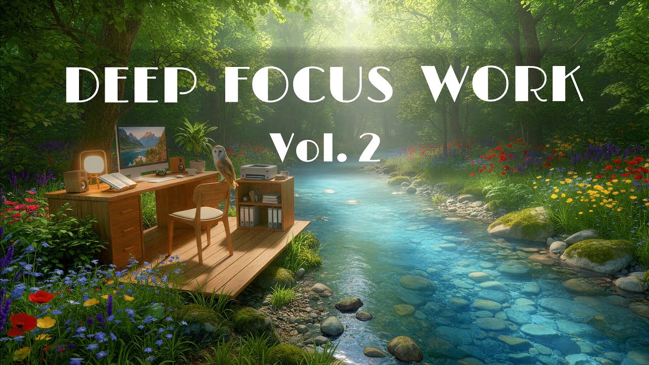 Deep Focus Work Vol. 2 | Бинауральные ритмы для глубокой работы (Только в наушниках)