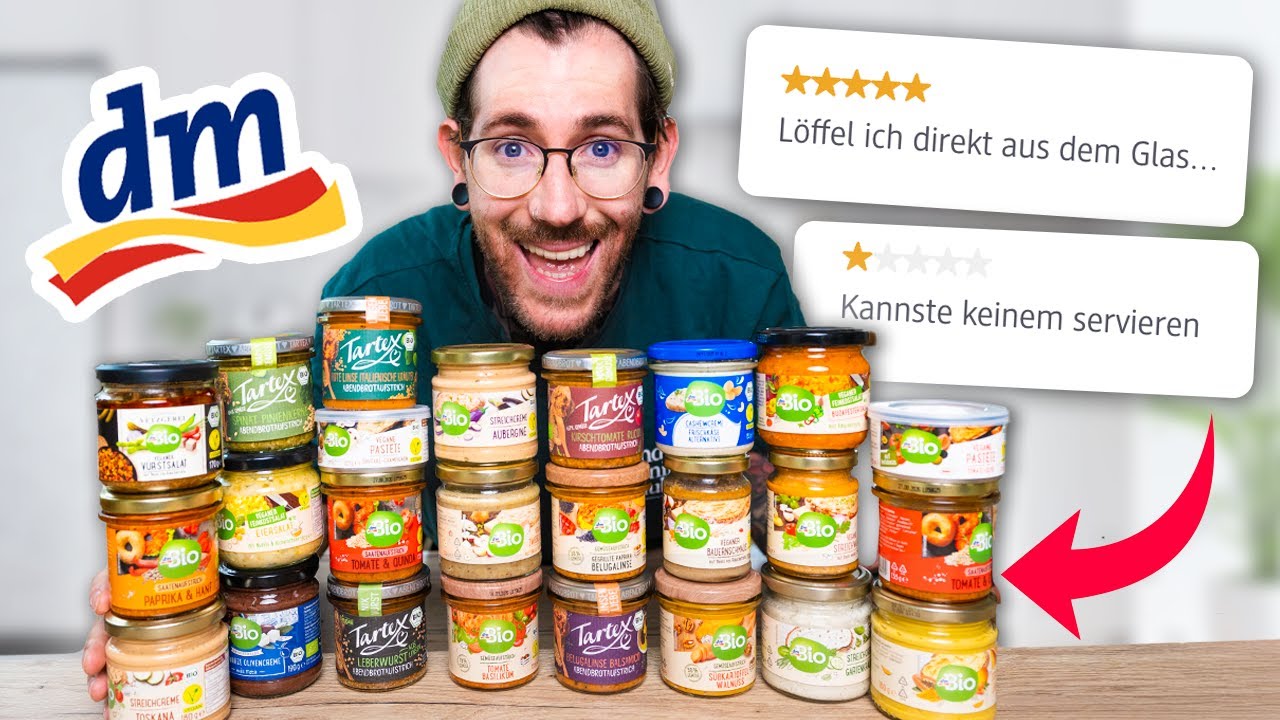 Ich bewerte ALLE DM Brotaufstriche (herzhaft) – DAS sind die Besten!