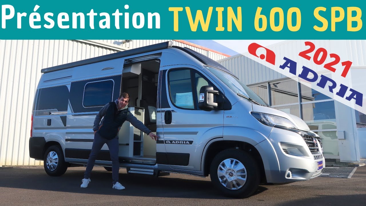 Présentation du TWIN SUPRÊME 600 SPB ADRIA 
