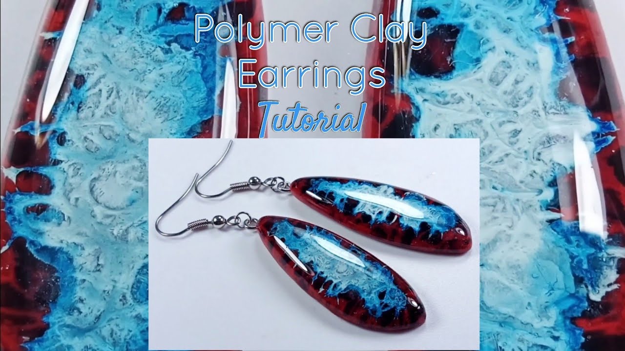 Clay Jewellers: Polymer Clay Earrings Tutorial / LoviCraft