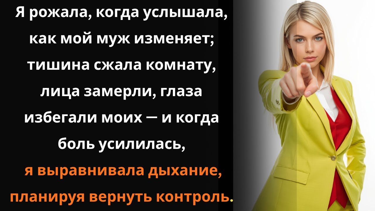 «Во время родов я услышала его предательство: молчаливые свидетели, застывшие лица и холодная...