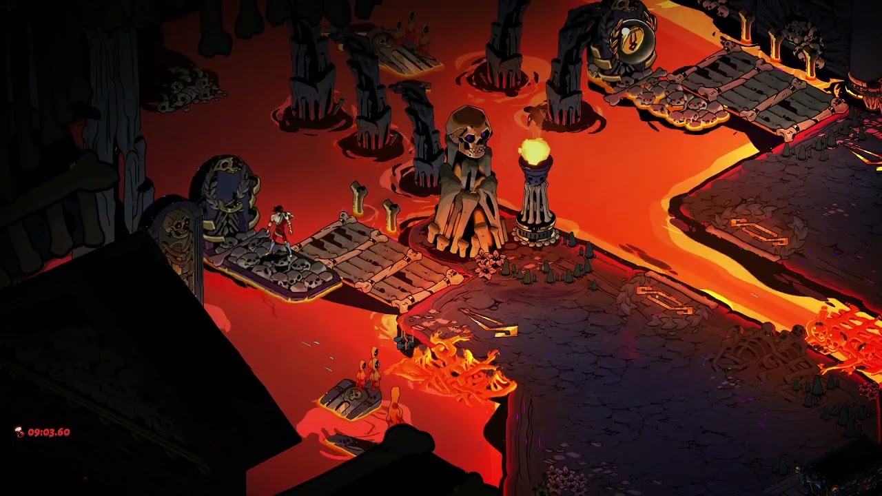 Hades (PC): Tight deadline (7 minutes). Shield of Chaos escape. Aspect of Zeus.