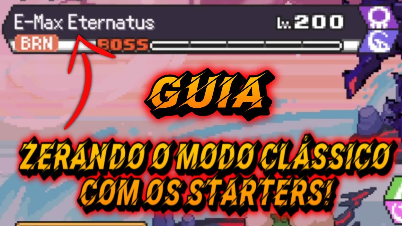 TUTORIAL de COMO ZERAR Pokérogue com o time inicial em 1 hora!
