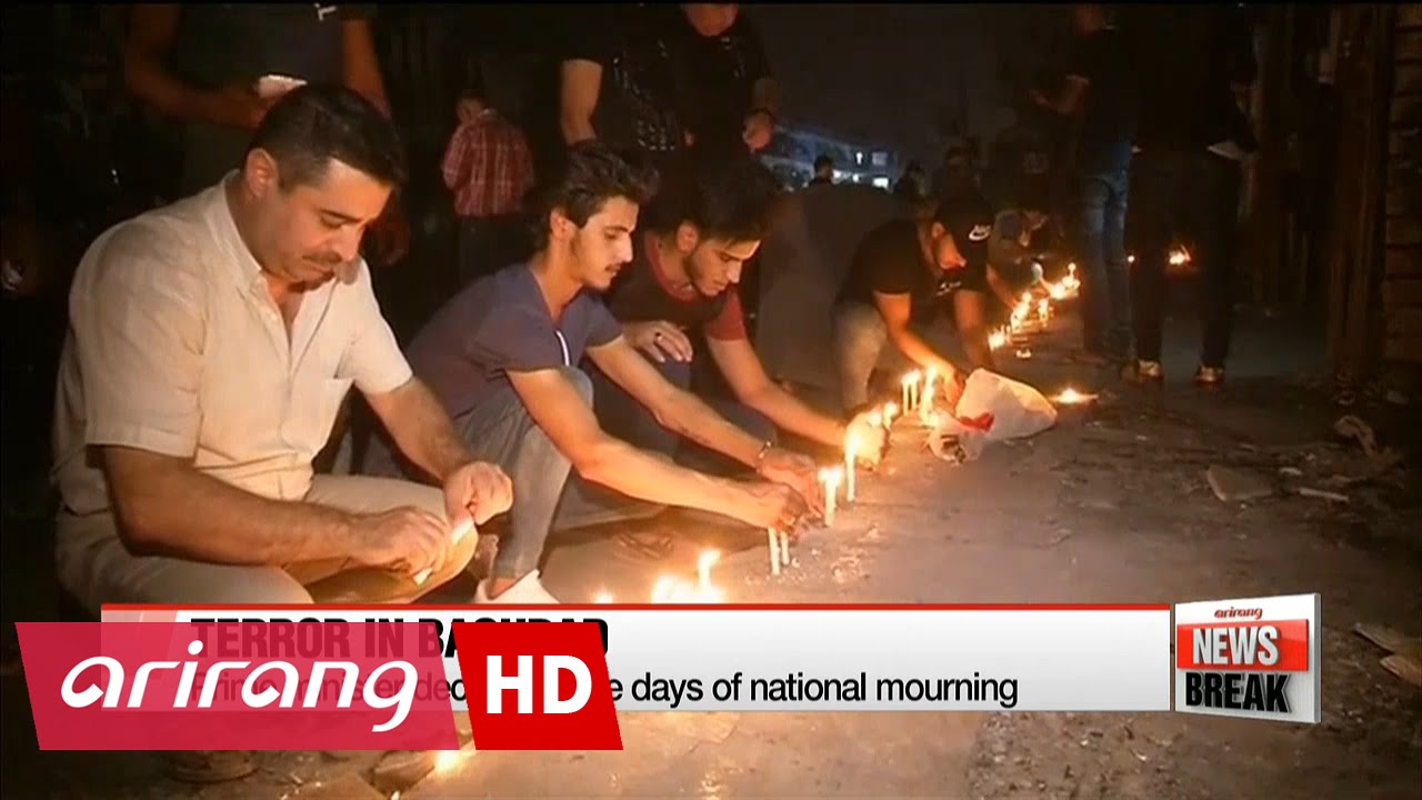 Iraq mourns Baghdad terror attack victims