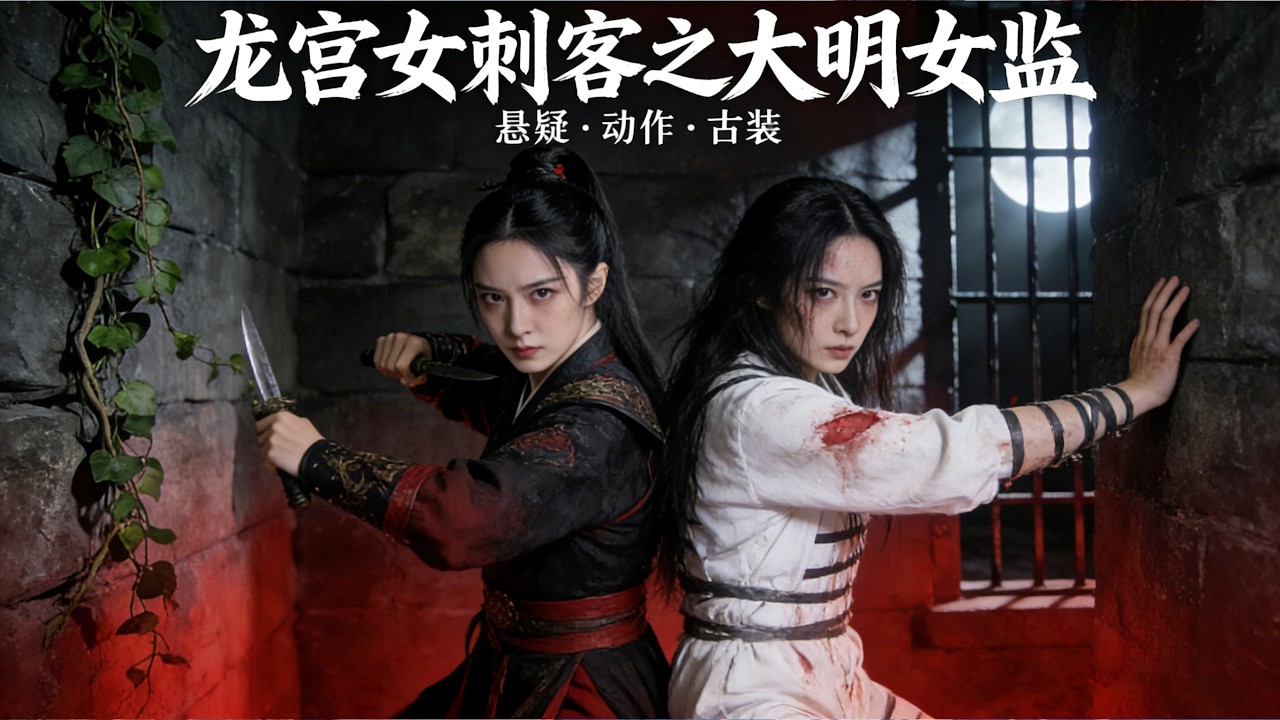 Древний побег из тайной комнаты! Красавица-убийца рискованно сбегает из тюрьмы под озером!