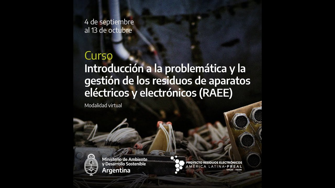 Introducción a la problemática y la gestión de los residuos de aparatos eléctricos y electrónicos