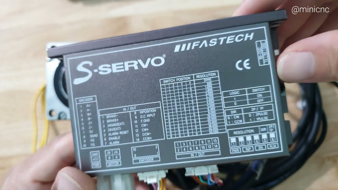 S Servo Fastech - Hướng Dẫn Chạy Bộ Động Cơ 60L