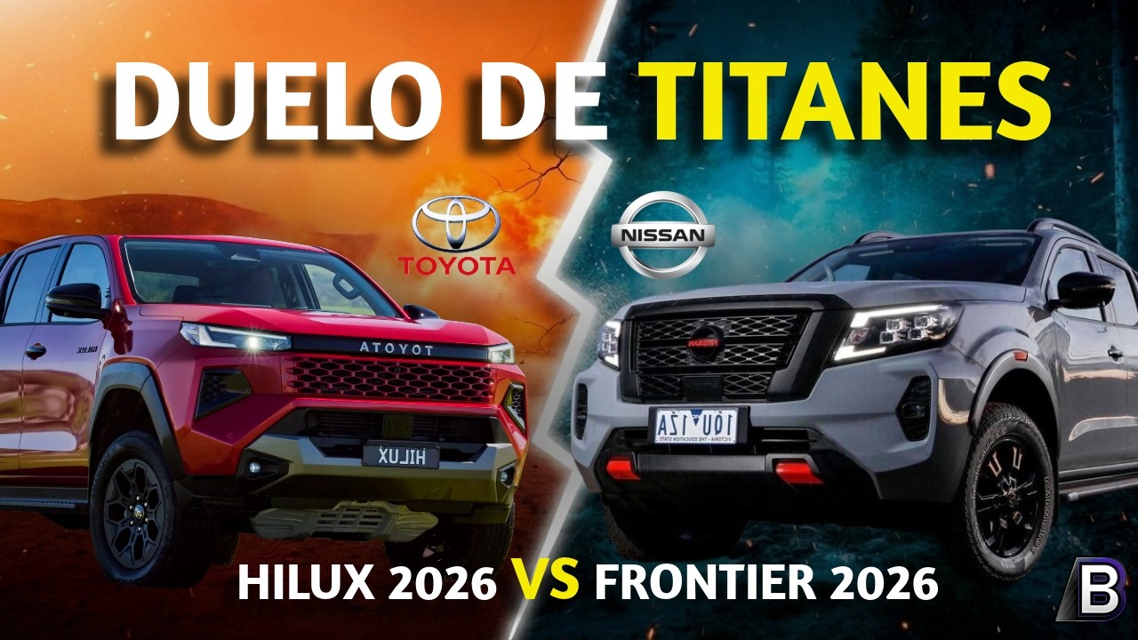 Toyota Hilux 2026 vs Nissan Frontier 2026 | La Comparativa DEFINITIVA | BASICOS