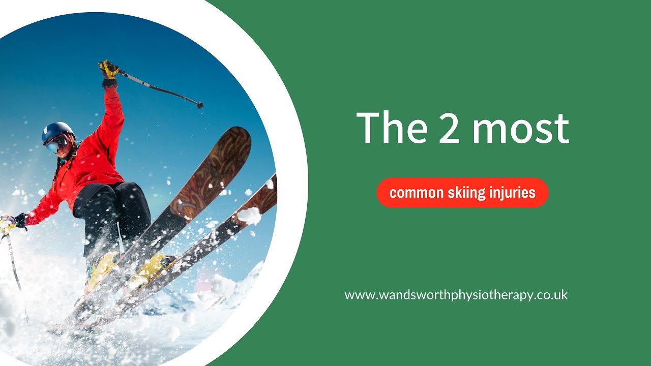 The 2 most common skiing injuries