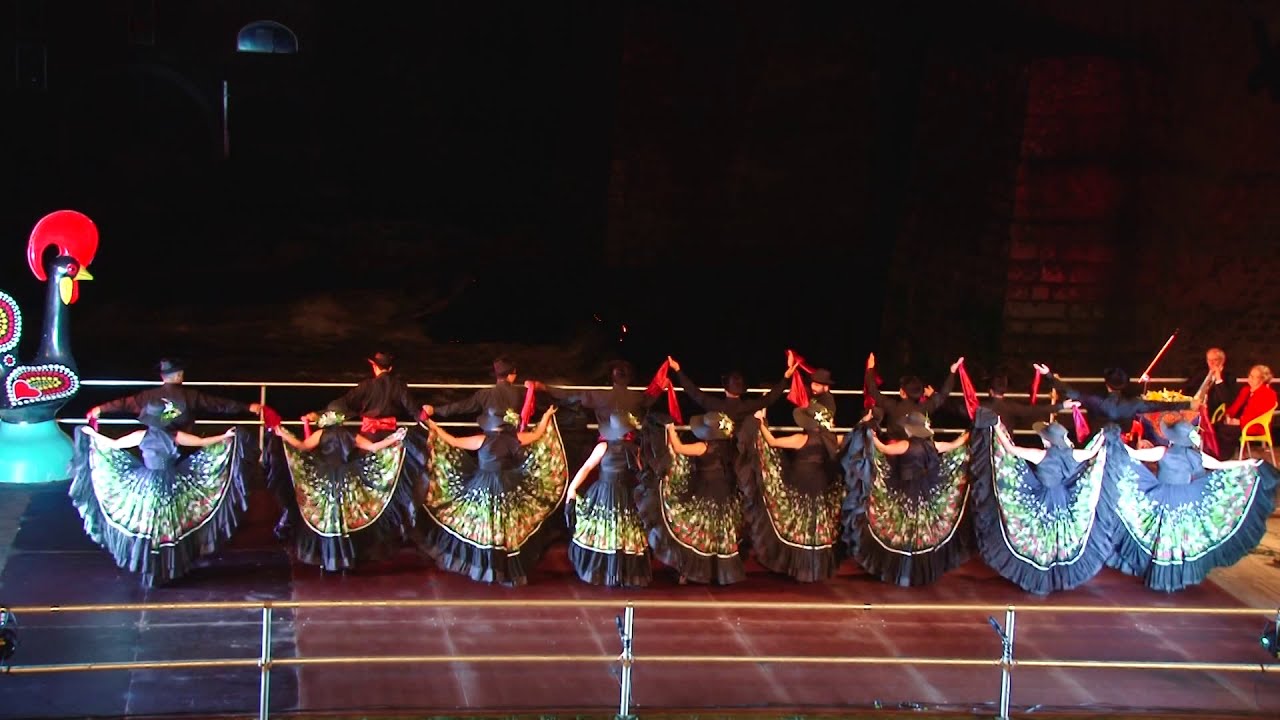 Costa Rican folk dance: Que lindo coger café & Fortuna