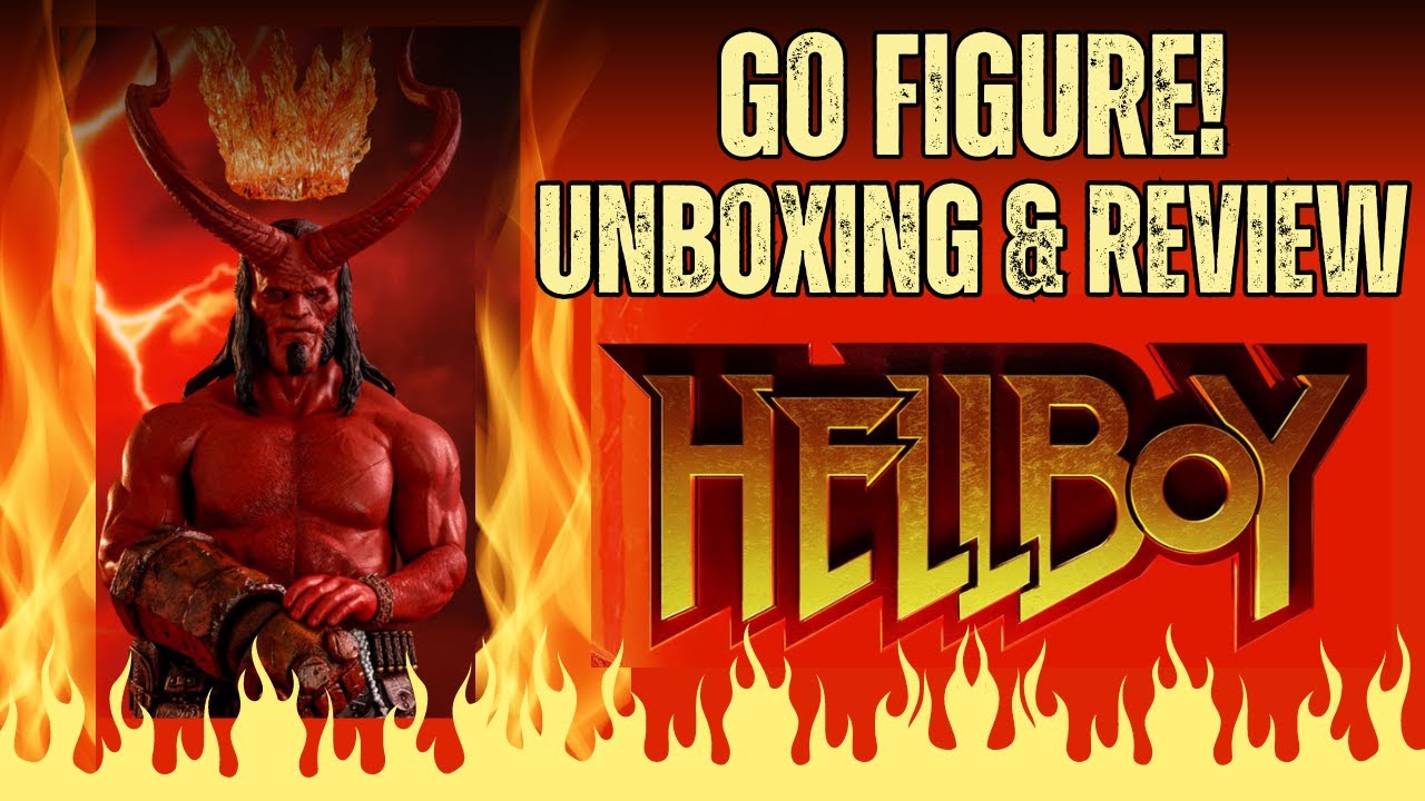 HOT TOYS HELLBOY DAVID HARBOUR 1/6 scale figure unboxing and review