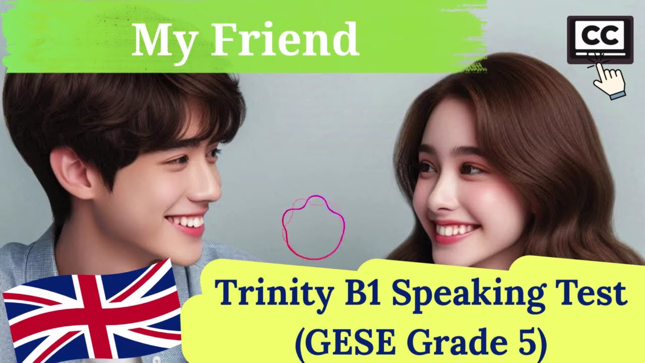 Trinity B1 Speaking Test | Real Sample for UK Visa | Trinity B1 test Example | My Friend 英國入籍英文B1考試