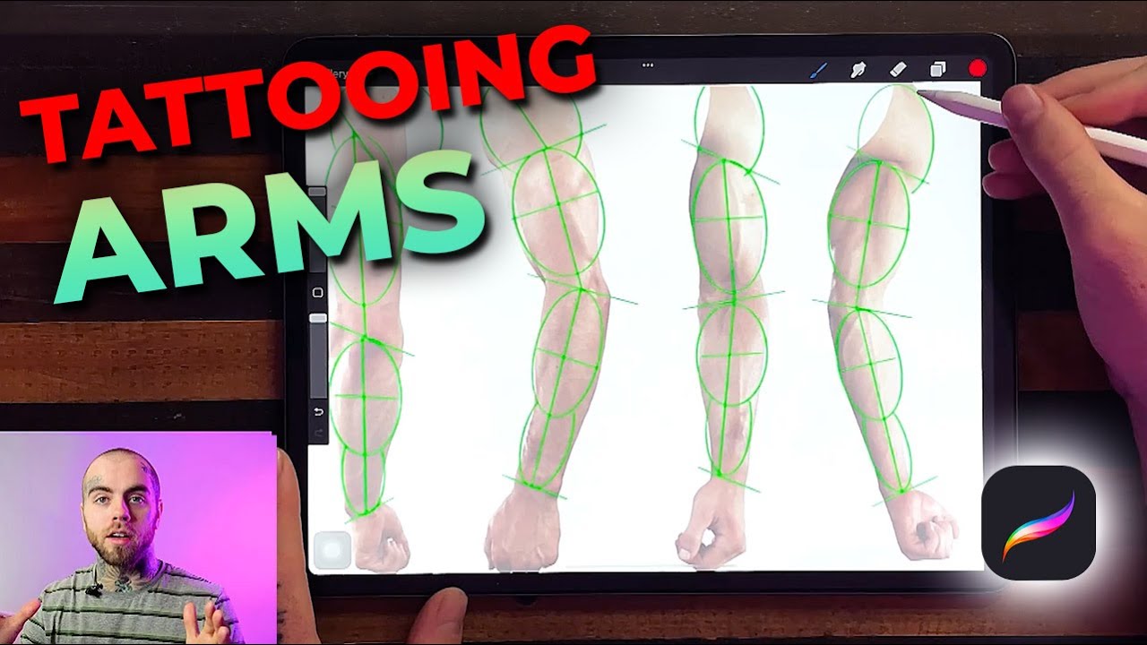 Proper Placement For Arm Tattoos (tutorial)