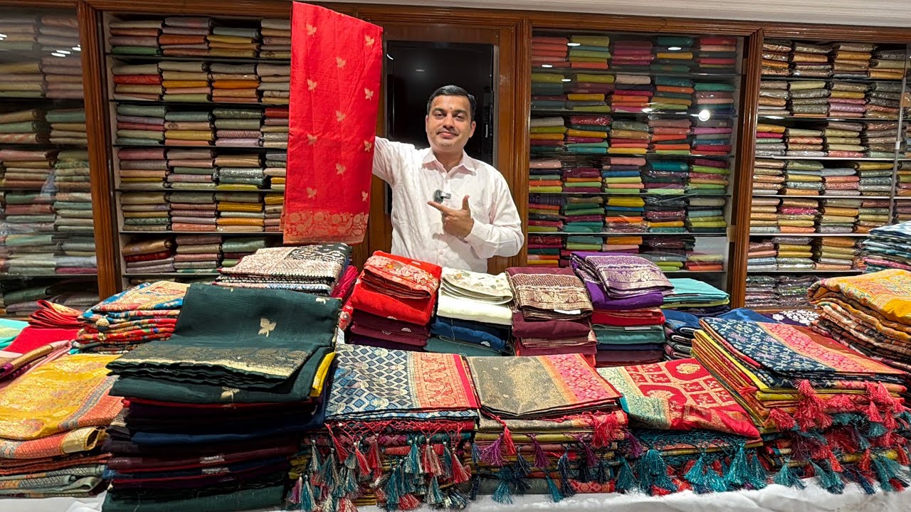 NEW DESIGNS😍🚨Chickpet Wholesale Budget Friendly Sarees @ Offer Prices. Single saree courier avail.