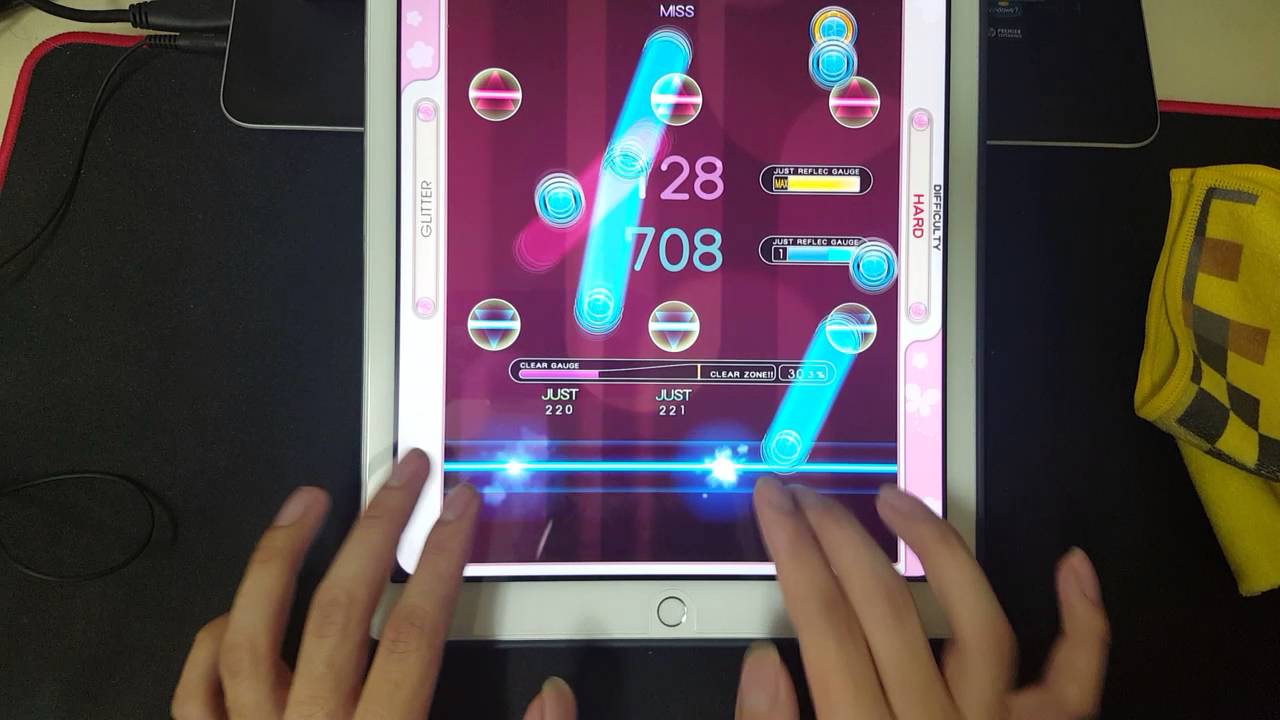 [reflec beat plus] GLITTER(HARD) 97.2% FC [iPad Pro]