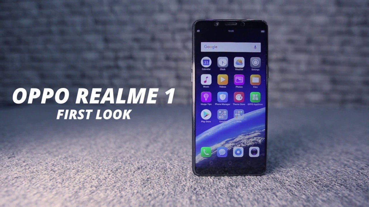 Oppo Realme 1 First Look