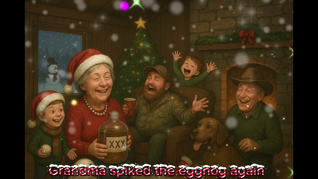 Grandma spiked the eggnog again - Christmas Song￼
