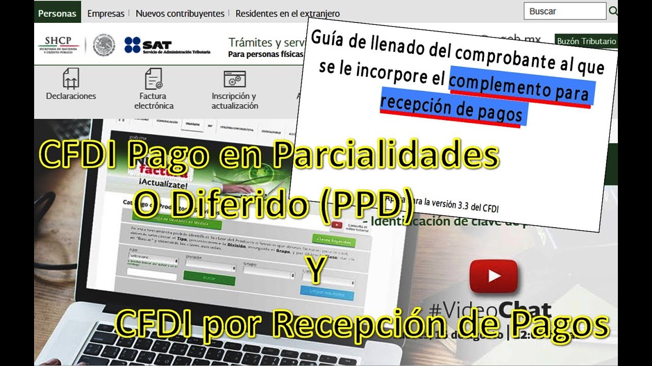 HACER COMPLEMENTO DE PAGOS REP CFDI 3.3 (FACTURA PPD Y CFDI PAGOS)