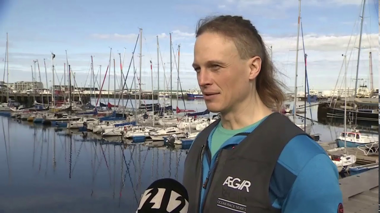 Icelandic National TV, Stöð2 News, Interview with Fiann Paul, captain of Polar Row