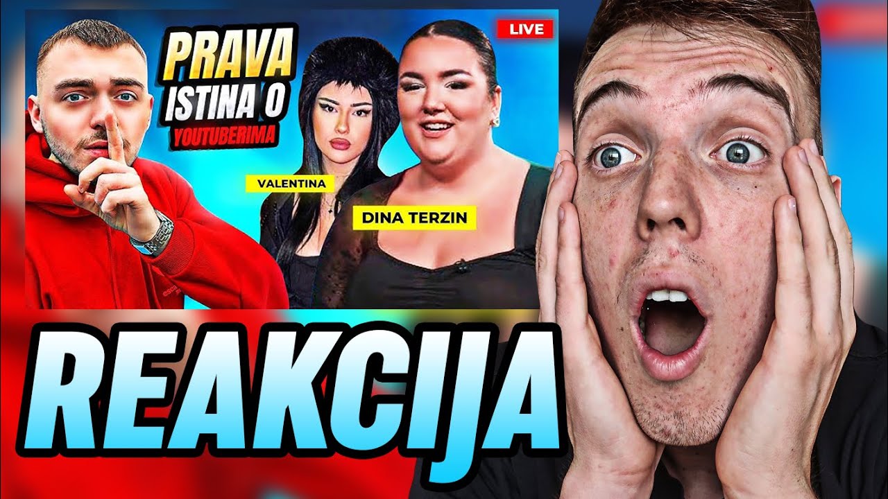 CHODA REAKCIJA na DINA i VALENTINA - GOLDENITO LAJV