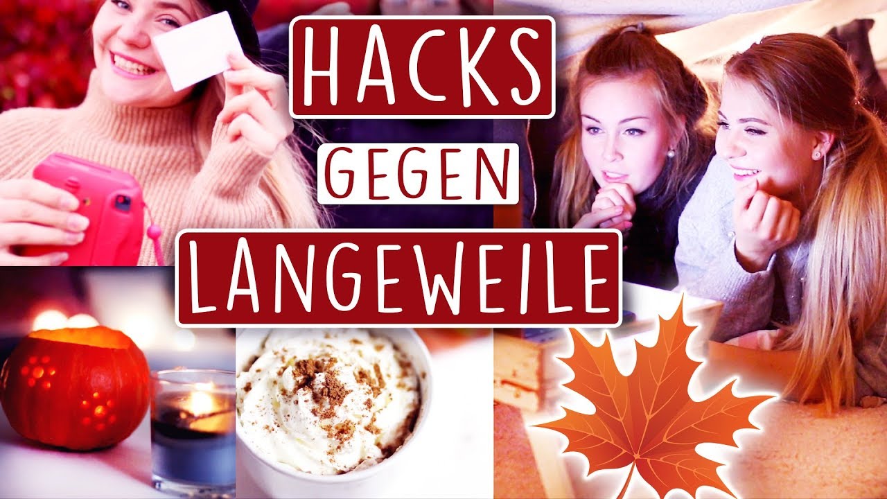 HACKS GEGEN LANGEWEILE im HERBST! 🍁 #FALLinLOVE