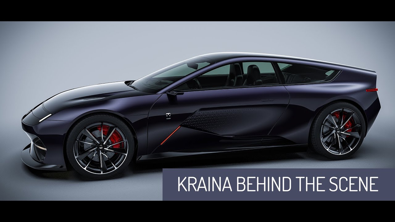 KRAINA behind the scene (AUTODESK Alias, RHINO, KEYSHOT)