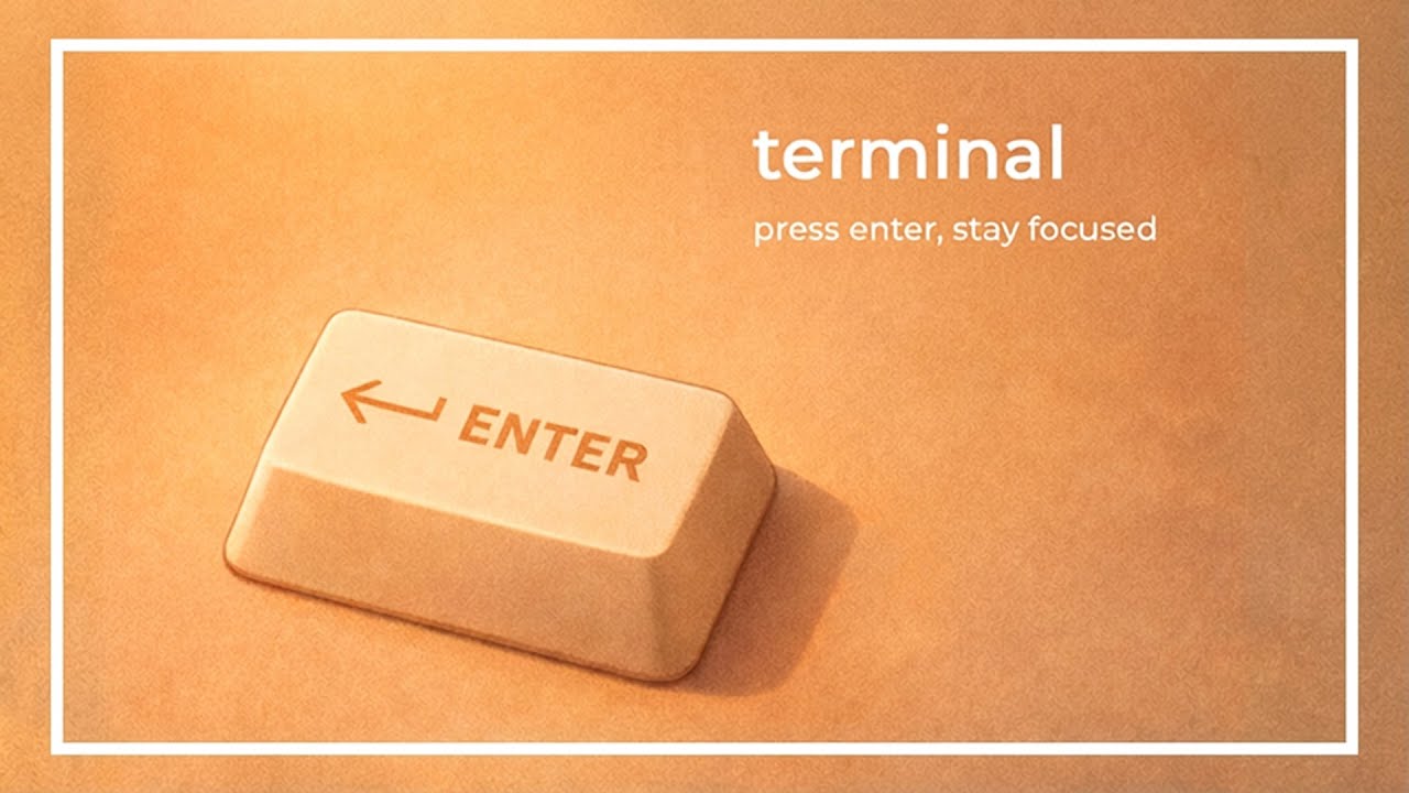 terminal | lo-fi chillhop for deep work (no vocals) #workmusic