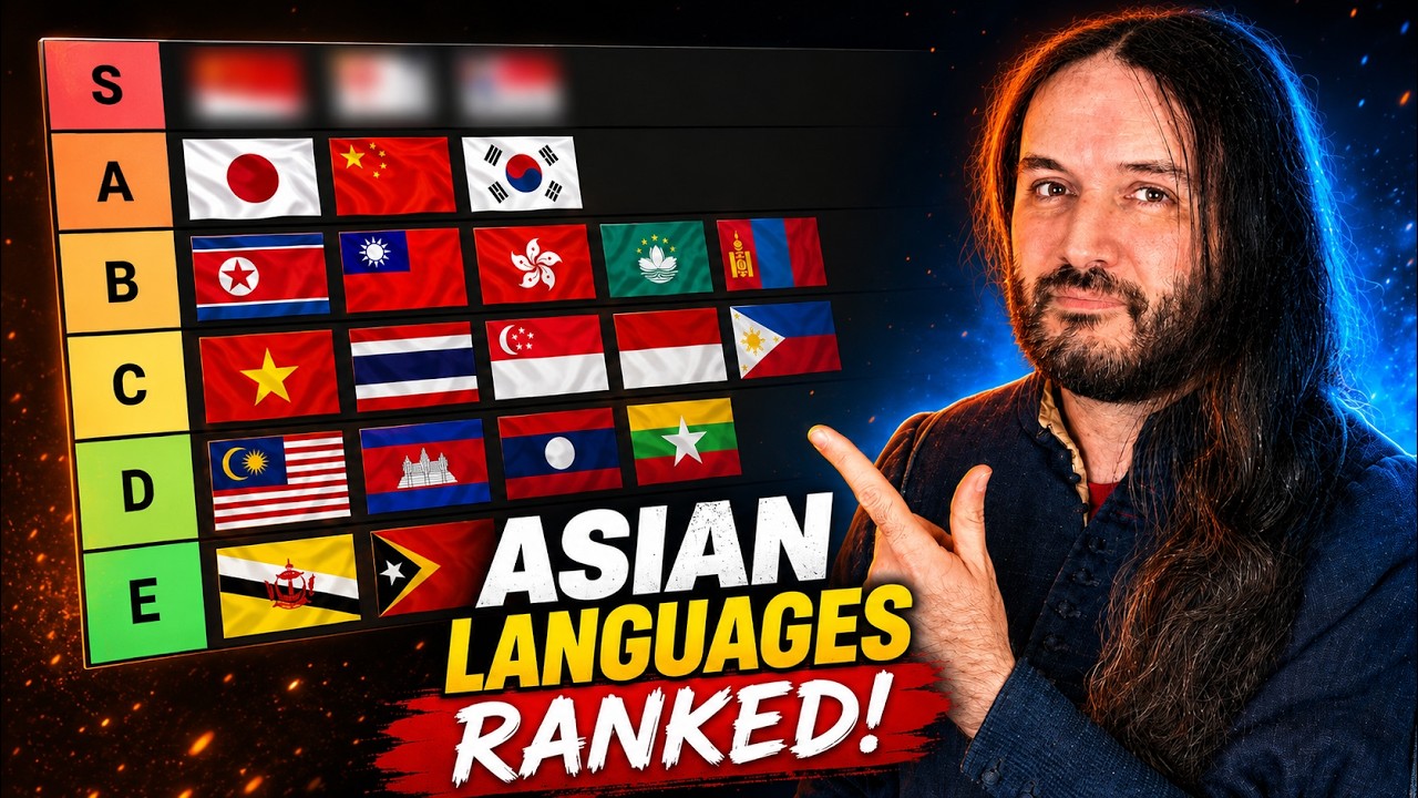 ASIAN LANGUAGES RANKED!
