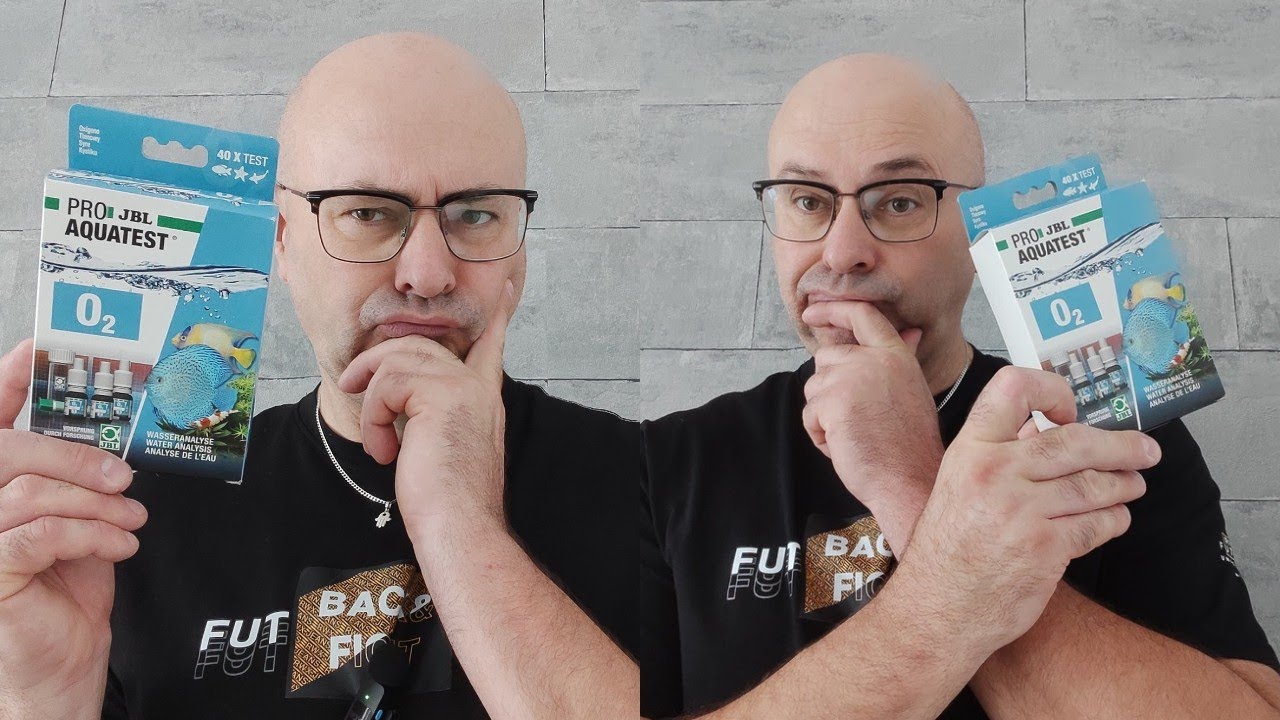 Test na zawartość tlenu. Woda z akwarium i woda z kranu.