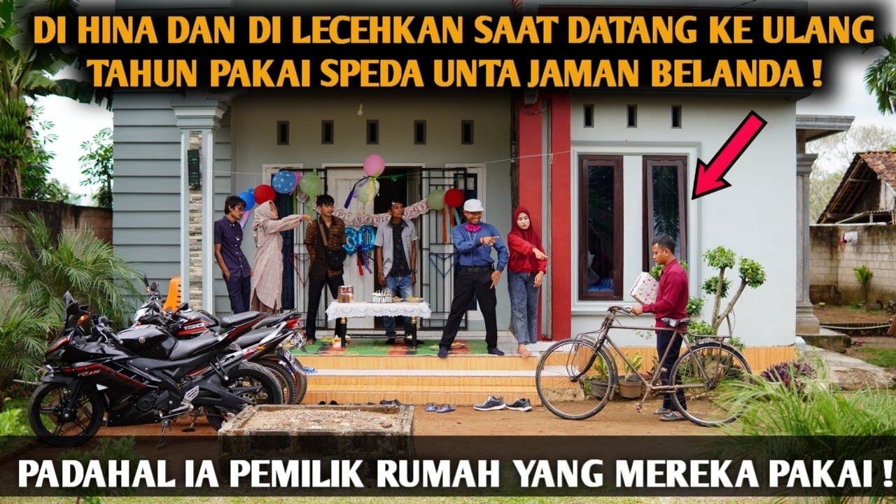 DIHINA & DIPERMALUKAN SAAT DATANG KE ACARA ULTAH TETAP TERLIHAT MISKIN ‼️ AKHIRNYA SEMUA TERKEJUT ‼️