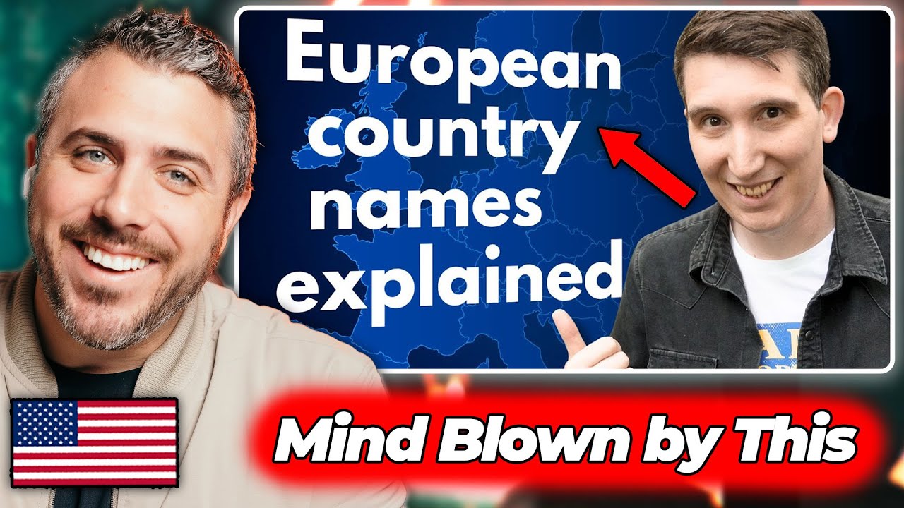 SHOCKING Origin of Every European Country Name | American Reacts