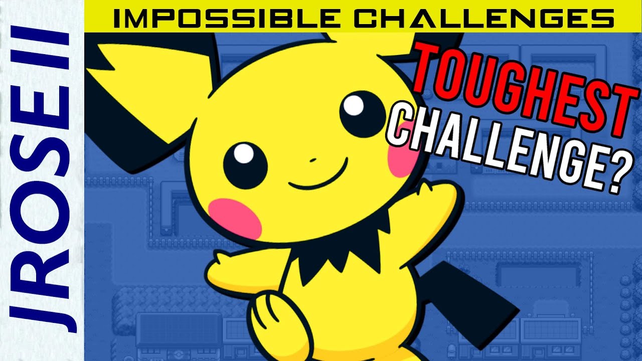 Can You Beat Pokemon FireRed/LeafGreen with just a Pichu?