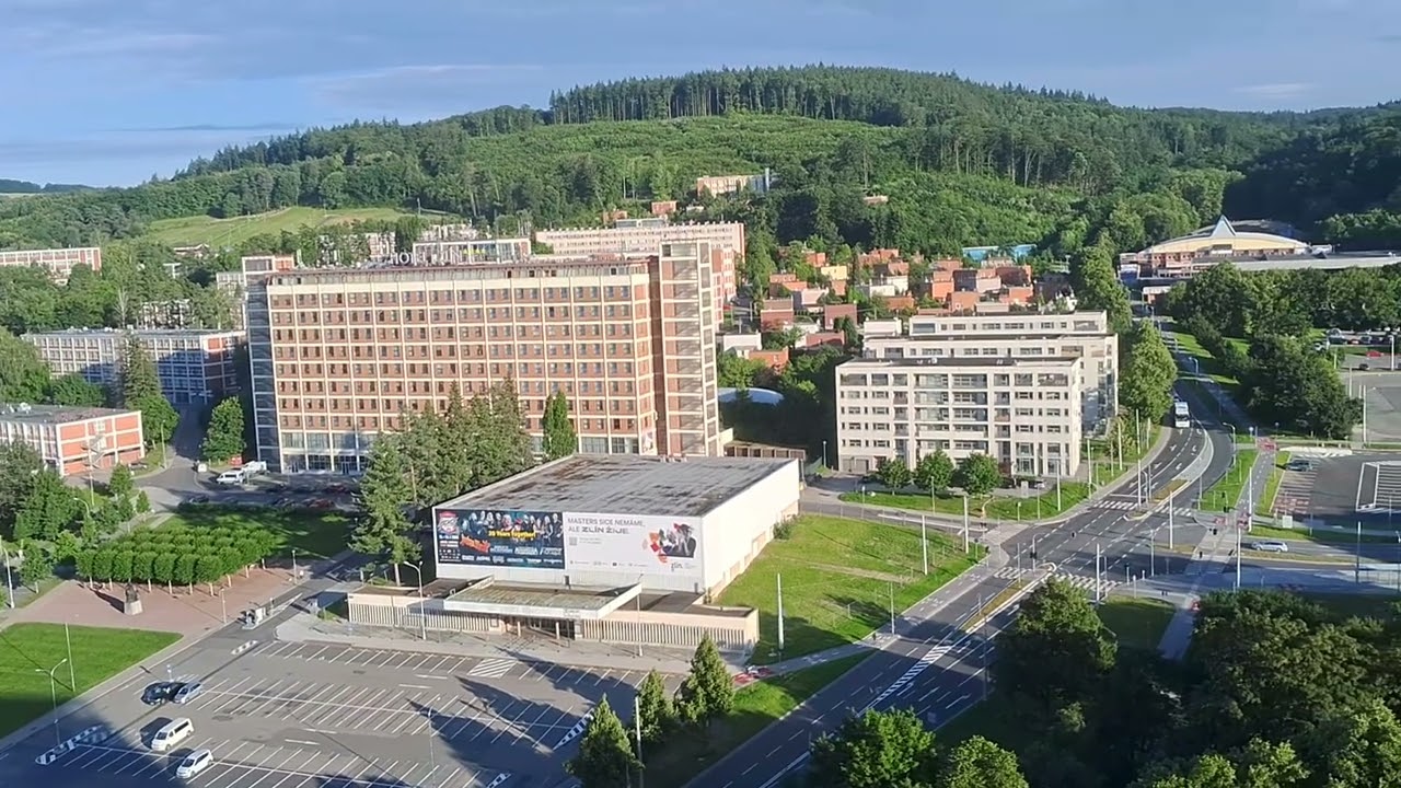 Thomas Bata University Zlin Czech Republic 🇨🇿  City view