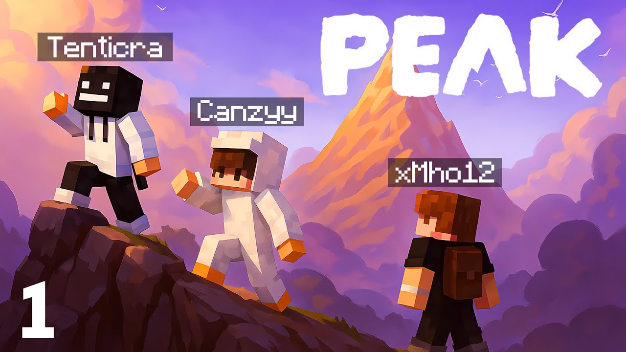 Tenticra Minecraft Dışı bir Oyun Oynuyor - Peak Bölüm 1