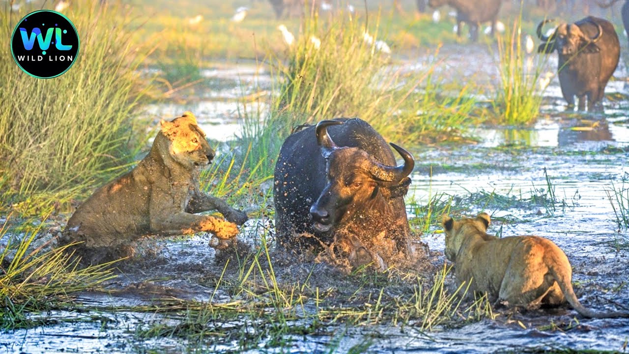Buffalo Documentary | The Battle Against the Apex Predators | Animals Documentary