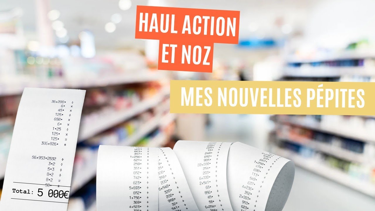 Dans mes chers #noz et #action !!! Trouvailles du Moment #Haul 