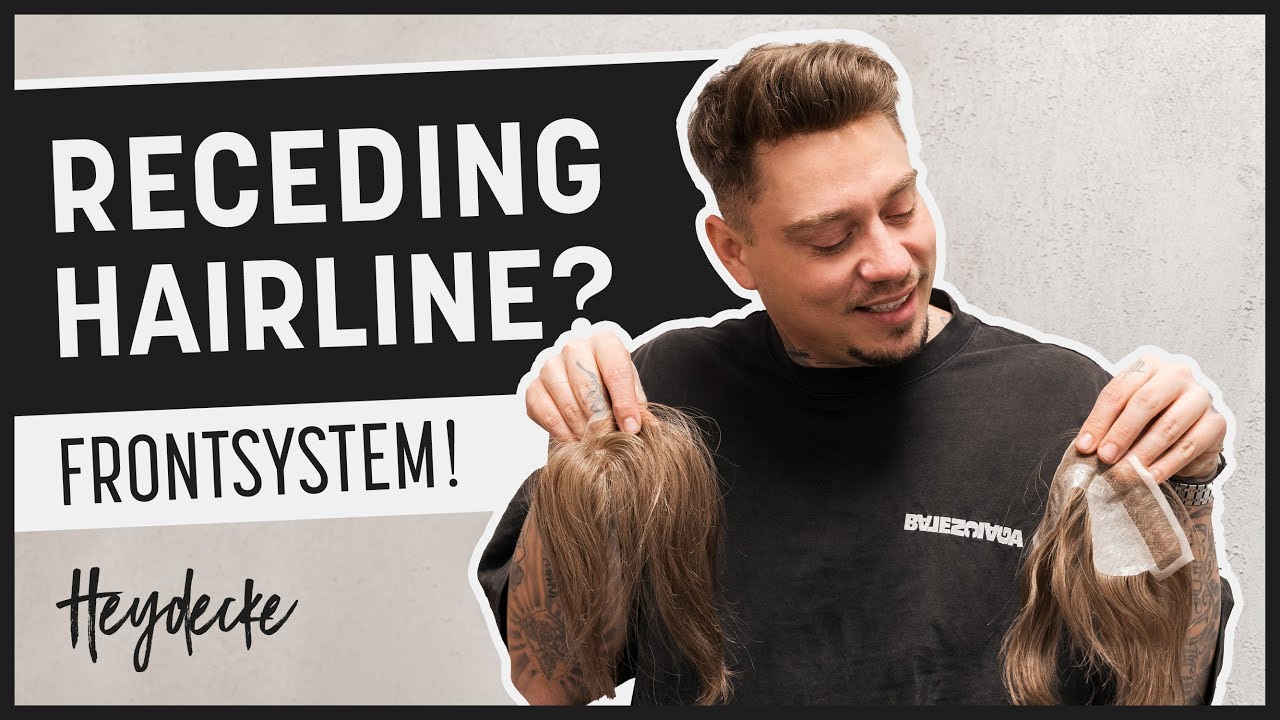 Front system: THE SOLUTION to a receding hairline | Our special hairsystem for the front only