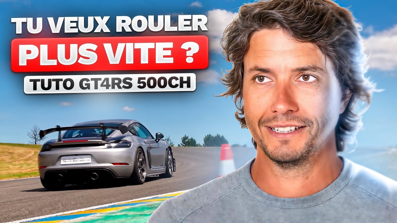 Tu veux aller plus vite ? Pilotage Porsche GT4RS : Circuit de Saintonge décortiqué